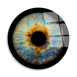Wallity Pintura Decorativa de Vidrio Templado UV-1138 Multicolor 60 cm